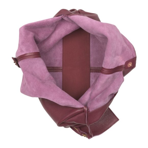 DIMONI Made In Spain Leather Extra Large Slouchy Tote - Picture 2 of 3